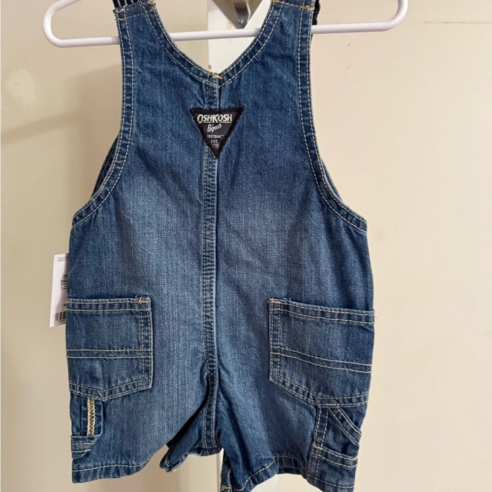 NWT Oshkosh B’Gosh Denim Shortalls